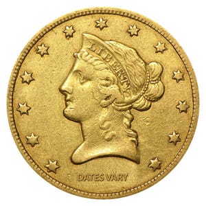 $10 Liberty Gold Coin (VF)