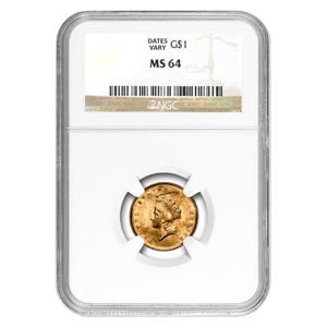 $1 Gold Type 2 MS64