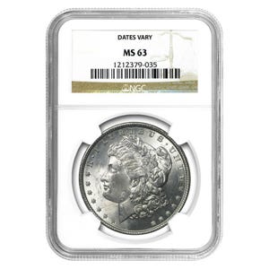 Morgan Silver Dollar MS63