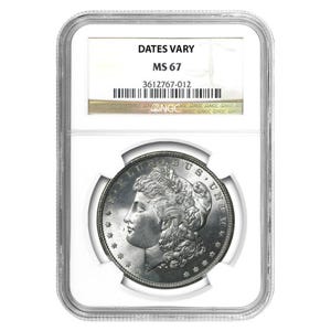 Morgan Silver Dollar MS67