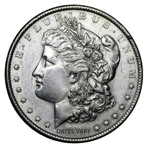 Common Date Morgan Silver Dollar AU/UNC