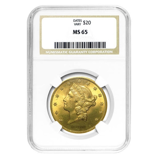 $20 Liberty Gold MS-65 Coin | Wholesale Coins Direct