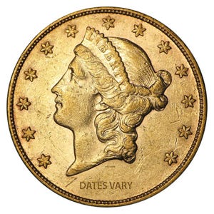 $20 Liberty Gold Coin (XF)
