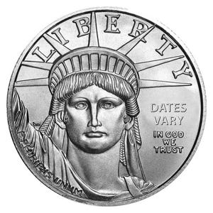 $50 Platinum American Eagle Bullion (BU)