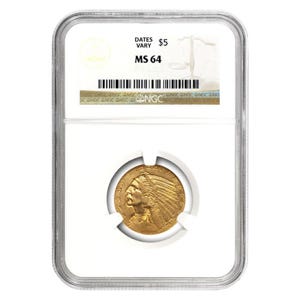 $5 Indian MS64