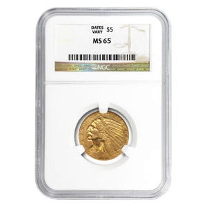 $5 Indian MS65