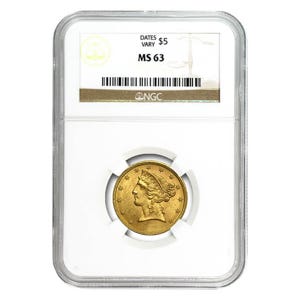 $5 Liberty MS63