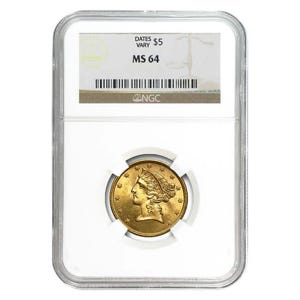 $5 Liberty MS64