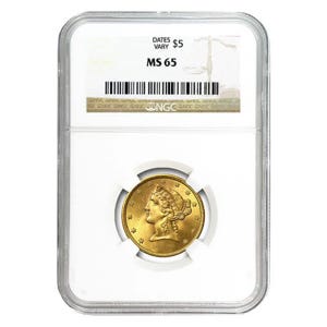 $5 Liberty MS65