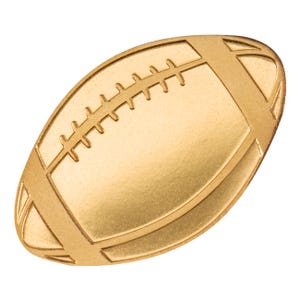 American Football 0.5 gram Gold Coin