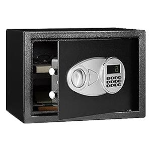 Amazon Basics Steel Security Safe and Lock Box with Electronic Keypad