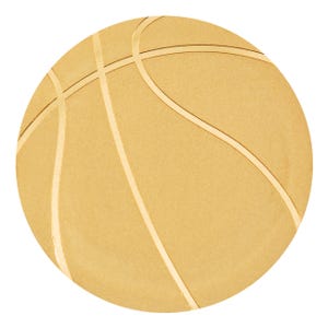 Basketball Shaped 0.5 gram Gold Coin
