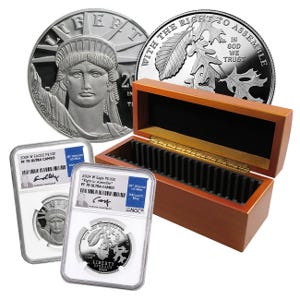 2009 - 2025 Platinum American Eagle Date Run Proof 70