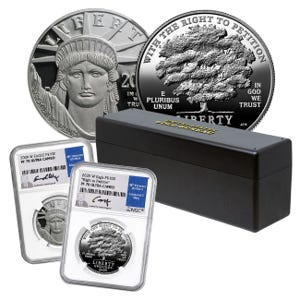 2009 - 2025 Platinum American Eagle Date Run Proof 70