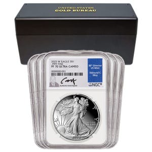 (20) - 2025 Silver American Eagle Proof 70 Coins