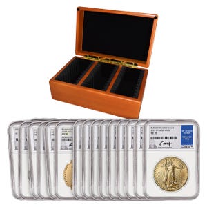 2006-2024 Burnished Gold American Eagle MS70 Date Run