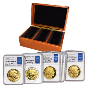 Gold American Buffalo Proof 70 Date Run