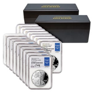 Silver Eagle San Francisco Mint Date Run (including all S-Mint Coins)