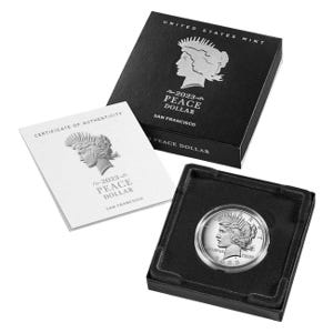 Peace Silver Dollar Proof Coin