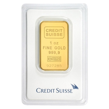 Credit Suisse 1 oz 24-Karat Gold Bar