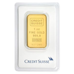 Credit Suisse 1 oz 24-Karat Gold Bar