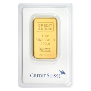 Credit Suisse 1 oz 24-Karat Gold Bar