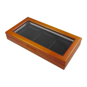 Glass Top 3-Coin Display - NGC or PCGS Slabs