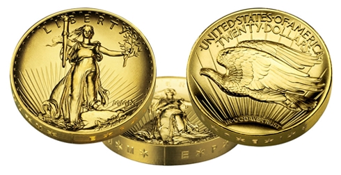 2009 Ultra High Relief Double Eagle Coin