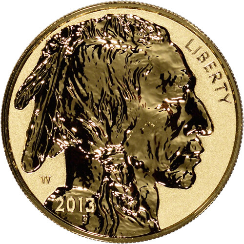 2013 Gold American Buffalo Reverse Proof 70 Coin