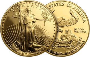 Gold American Eagle Proof 70 Coins