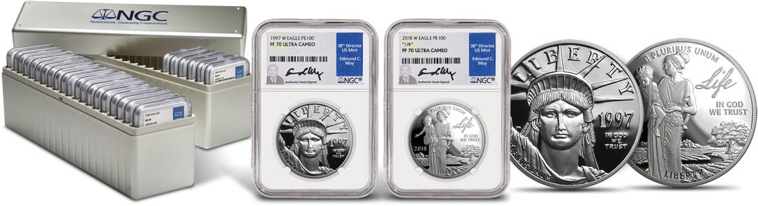 The Platinum American Eagle Proof 70 Date Run