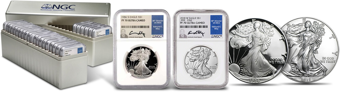 The Silver American Eagle Proof 70 Date Run